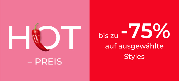 Hot Price: up to 75% off selected styles